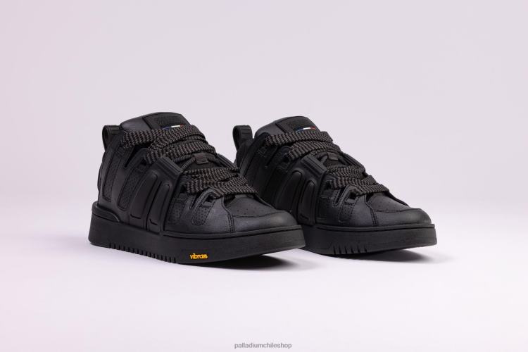 zapatos negro 48PB190 Palladium patín palablast hombres