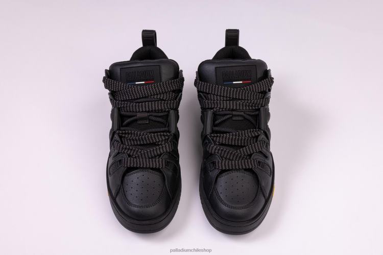zapatos negro 48PB190 Palladium patín palablast hombres