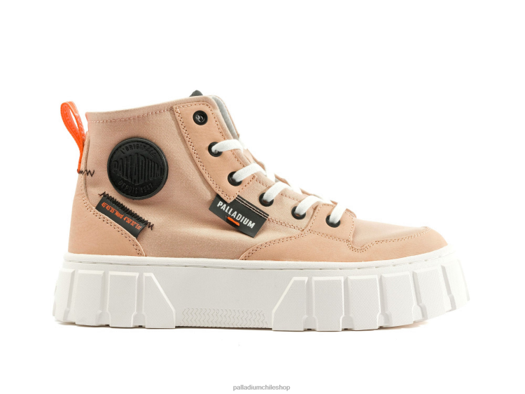zapatos polvo desnudo 48PB287 Palladium pallatower hola mujer