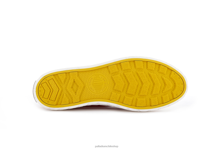 zapatos salsa roja 48PB182 Palladium lienzo palla ace unisexo