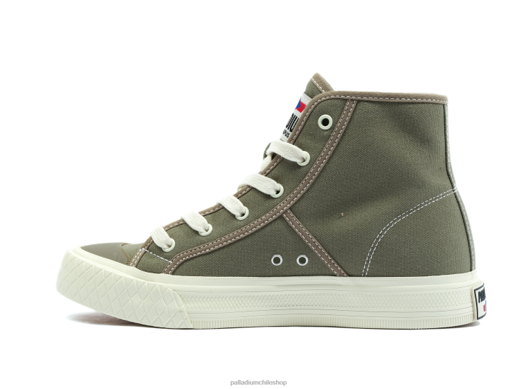 zapatos verde oscuro 48PB149 Palladium persiana palla unisexo