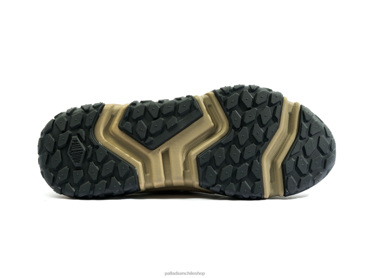 zapatos verde oscuro 48PB206 Palladium paquete ligero fuera de la red unisexo